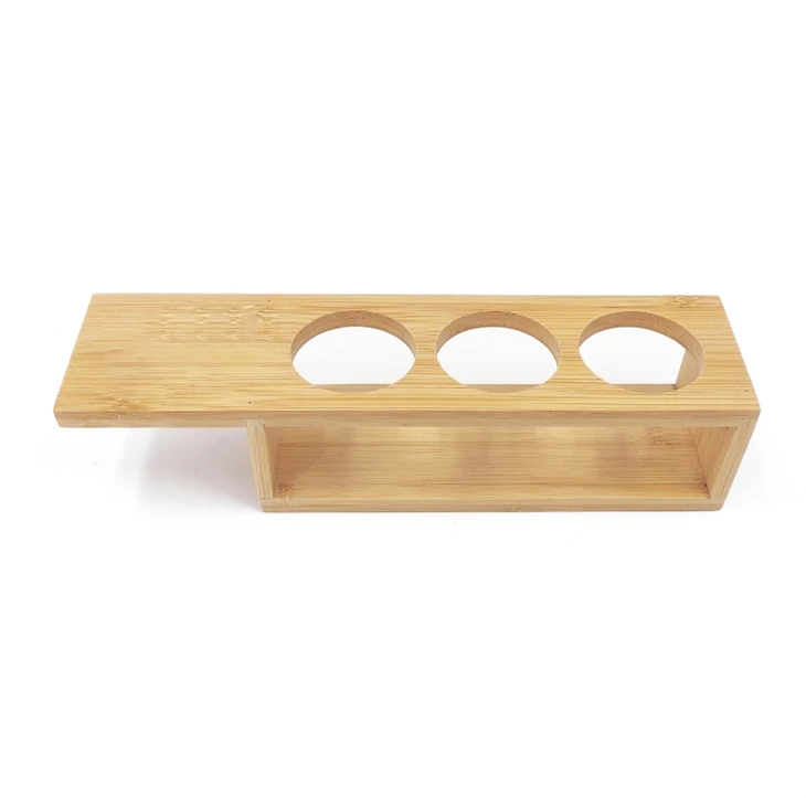 Bamboo Hot Sauce Rack Hot Sauce Bottle Holder